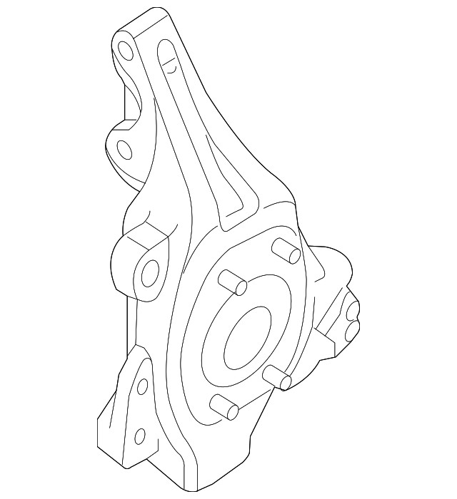 Genuine Nissan Steering Knuckle 40015-JP00A