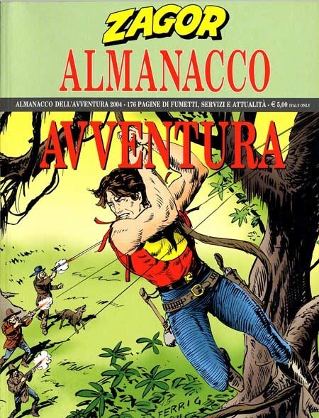 comic ZAGOR ADVENTURE ALMANAC 2004