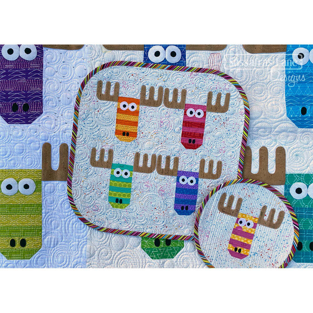 Sassafras Lane Designs Mini Wild Moose Chase Mini Quilt Pattern