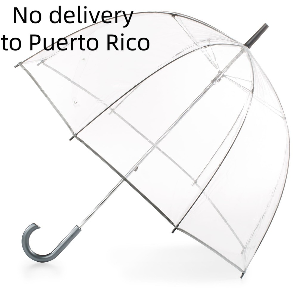 Totes Bubble Rain Umbrella, Clear