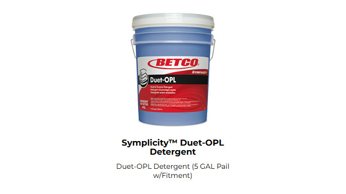 BETCO SIMPLICITY DUET-OPL 5G PAIL