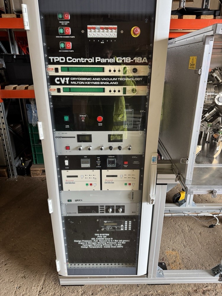 CVT UHV TPD System Temperature Programmed Desorption Vacuum Chamber