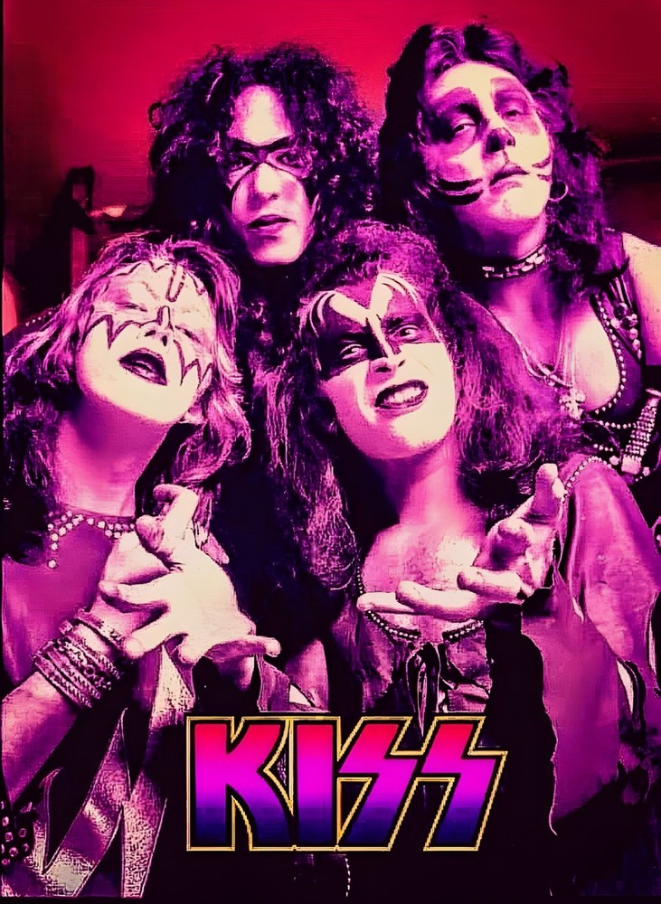 11x17 Kiss Ace Frehley Poster Kiss Alive 70s Style Photoshoot