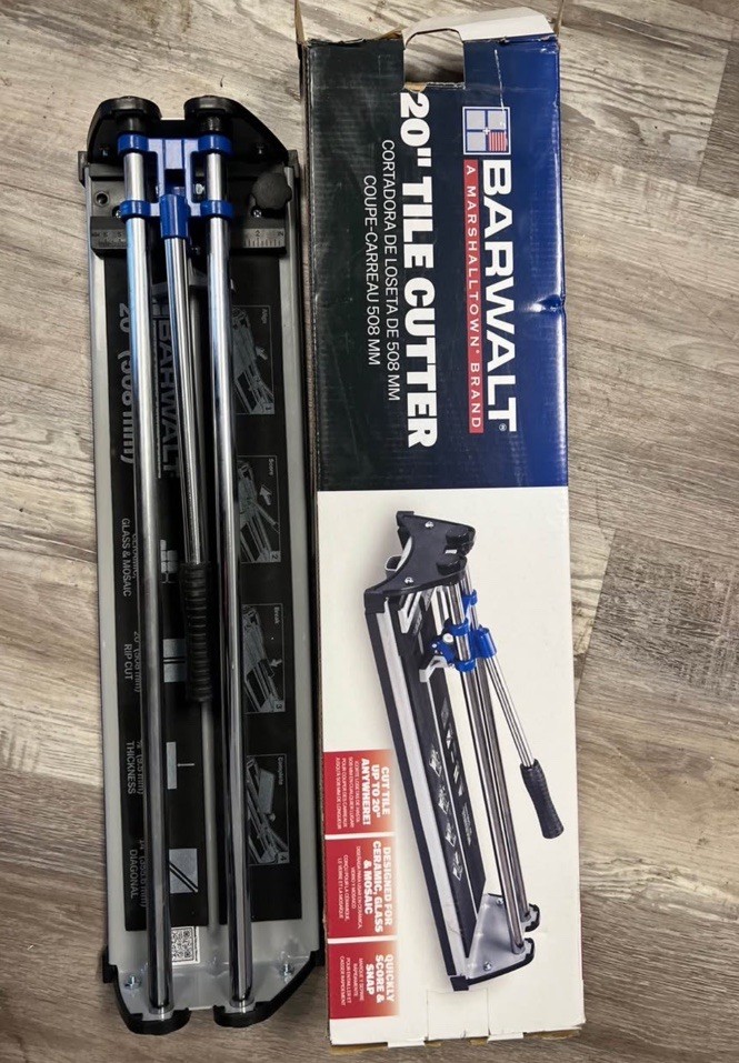 BARWALT 20-in Ceramic Tile Cutter Kit