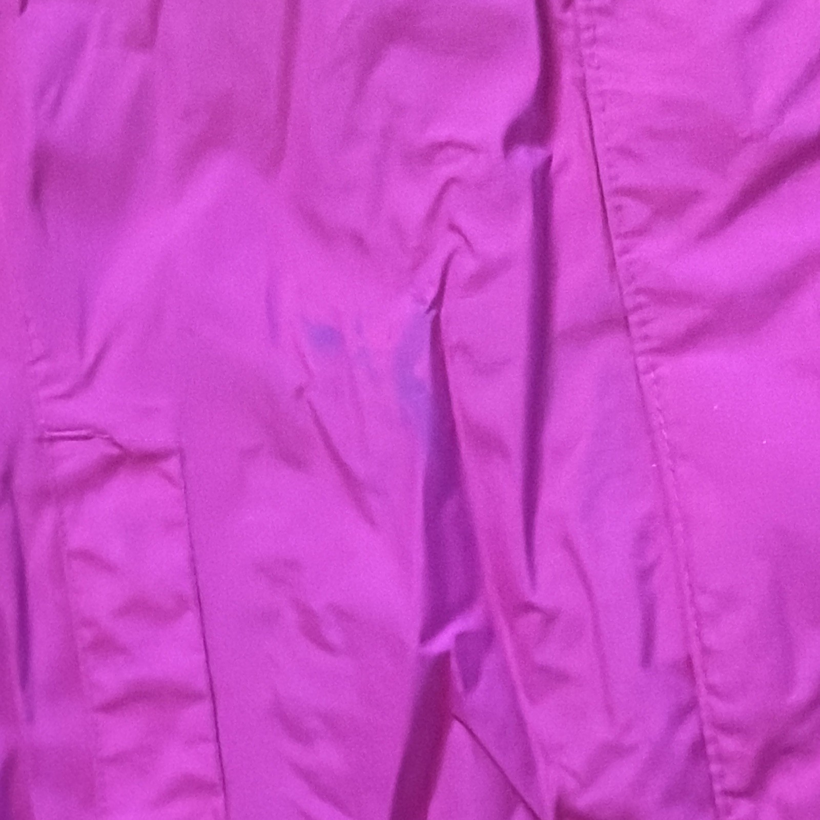 The North Face Rain Jacket Girls Small 7/8 Hyvent Pink Waterproof Hooded