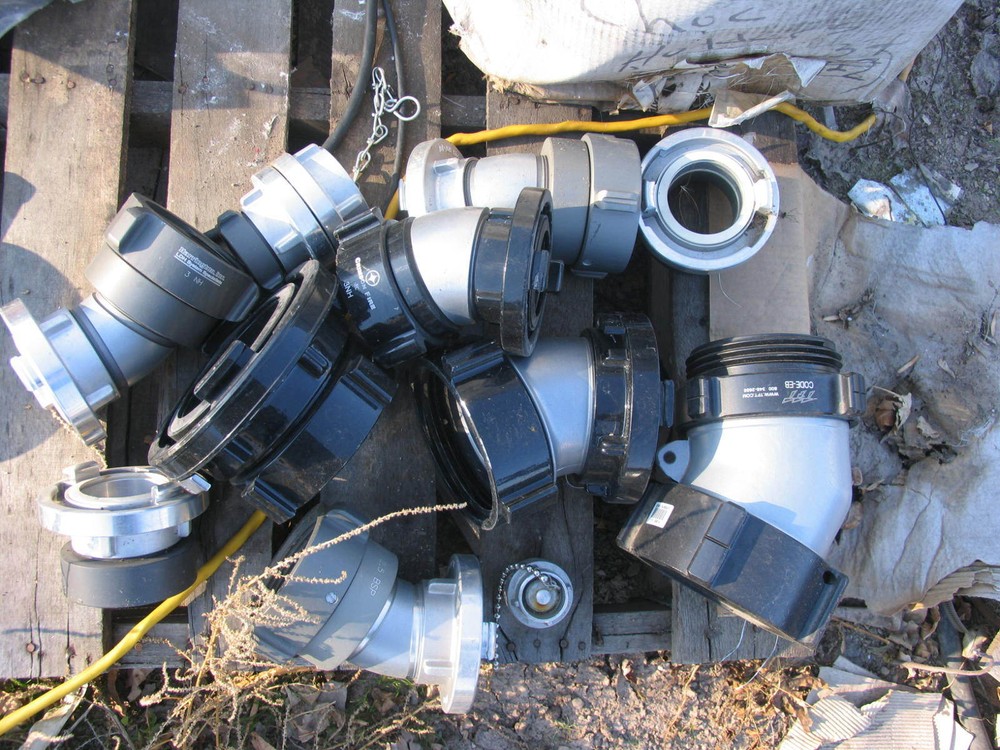 FIRE HOSE Parts Ends Firefighter