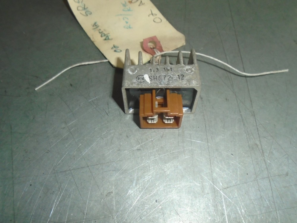 02 Aprila Sr50 Reg Rec Regulator Rectifer Tested