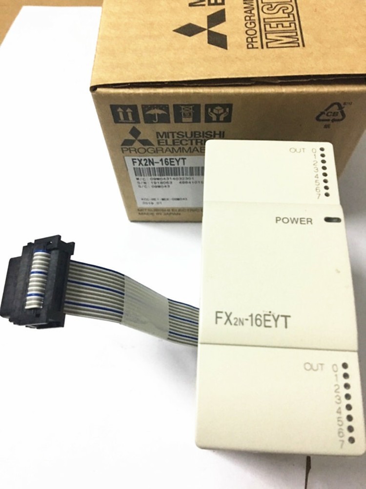 Mitsubishi 2N Series Expansion Module FX2N-16EYT Programmer Controller 16 input