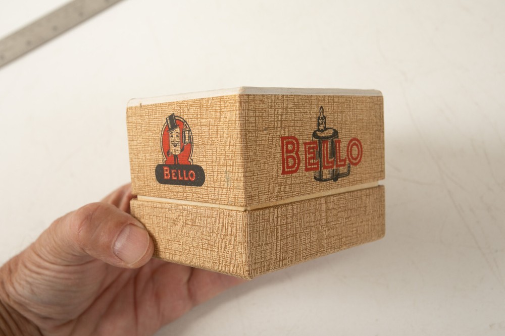Bellow Razor Sharpener (C3L) For Gillette (JSF6) NOS New Excellent Graphics Box