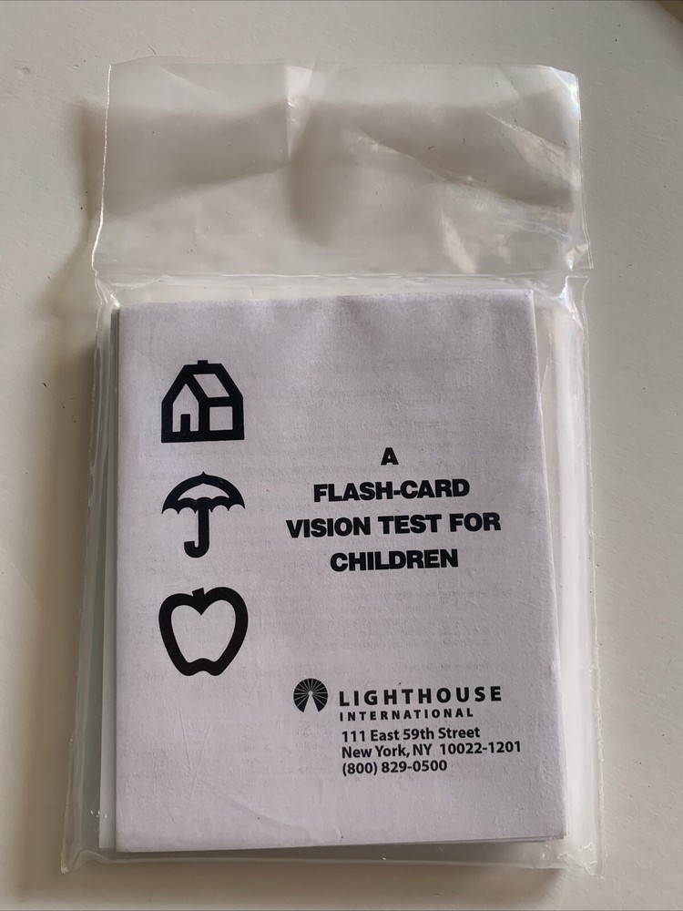A Flash-Card Vision Test for Children
