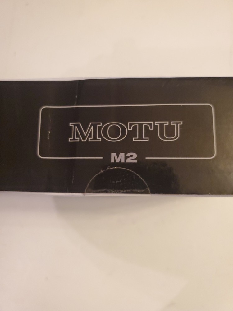 MOTU M2 2x2 USB-C Audio Interface