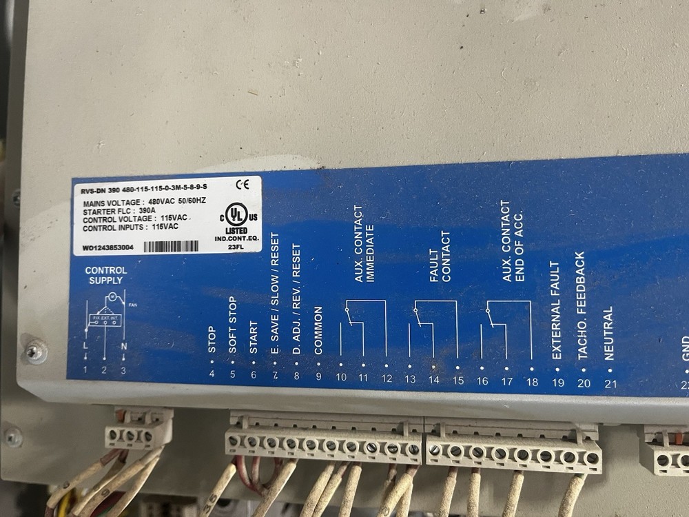 Solcon RVS-DN Reduced Voltage Soft Starter 200-600V 3 Phase Motor Controller