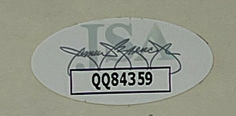 Mary Ann Mobley Signed Index Card JSA COA