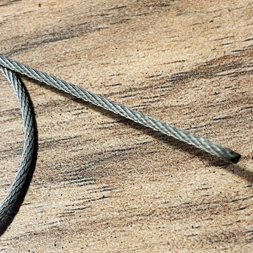 Tektro Brake Straddle Cable Wire Stainless Single End 330mm