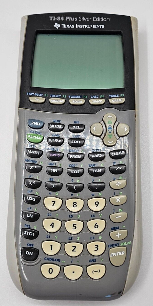Texas Instruments TI-84 Plus Silver Edition Graphing Calculator tested