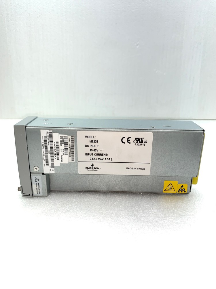 EMERSON M820B Communication power