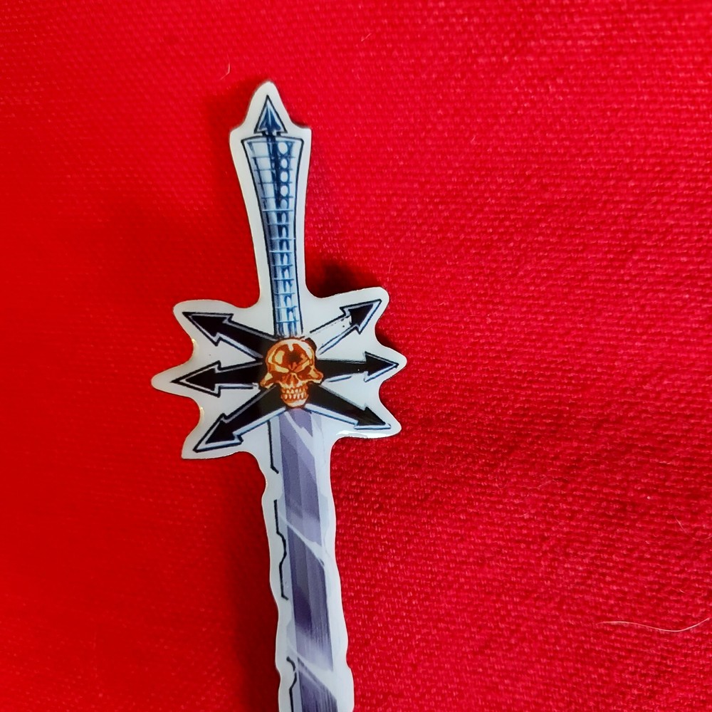 LADY DEATH Apocalypse SWORD PIN Coffin Comics Hellageddon Kickstarter