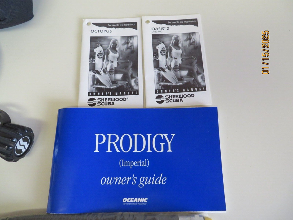 Sherwood Dive Regulator with Oceanic Dive Computer