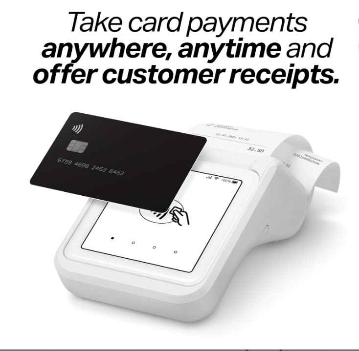 SumUp Solo Printer Bundle - Contactless Credit Card Payment Card Reader