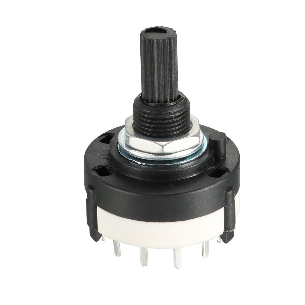 1P12T 1 Pole 12 Throw 1Deck Band Channel Rotary Switch Selector