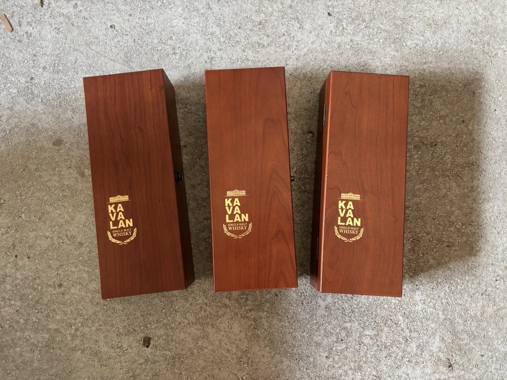 3x Ka Va Lan - Empty Whisky Boxes