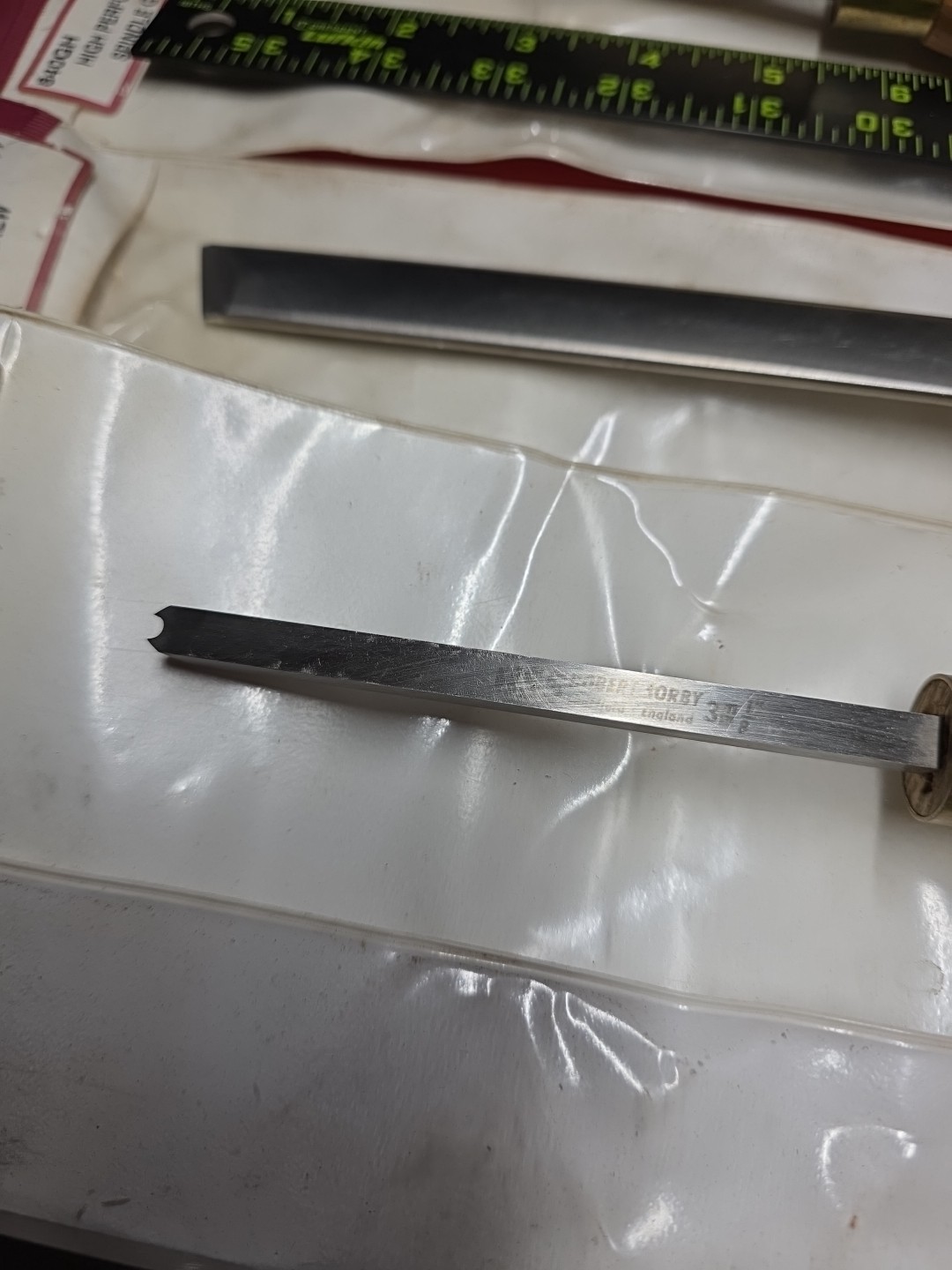 4 Robert Sorby Lathe Chisels Bead Forming Spindle Gouge Skew Oval