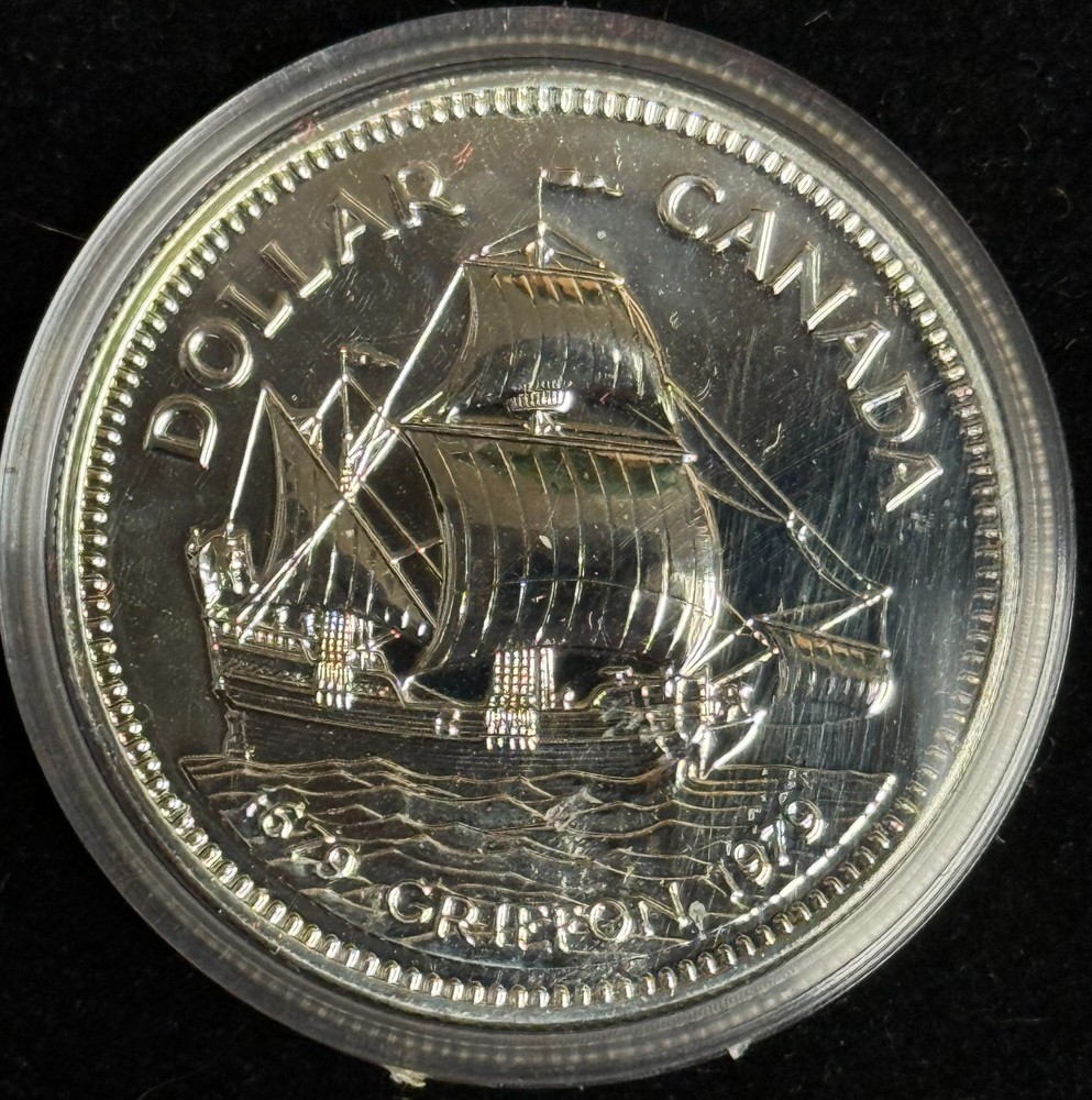 1979 Canada Proof Like Commemorative Silver Dollar - Griffon