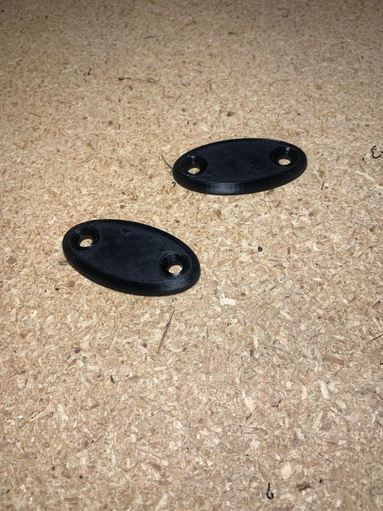 87'-07' Toyota mr2 sw20 | 2 Sun Visor Delete Bracket Plate