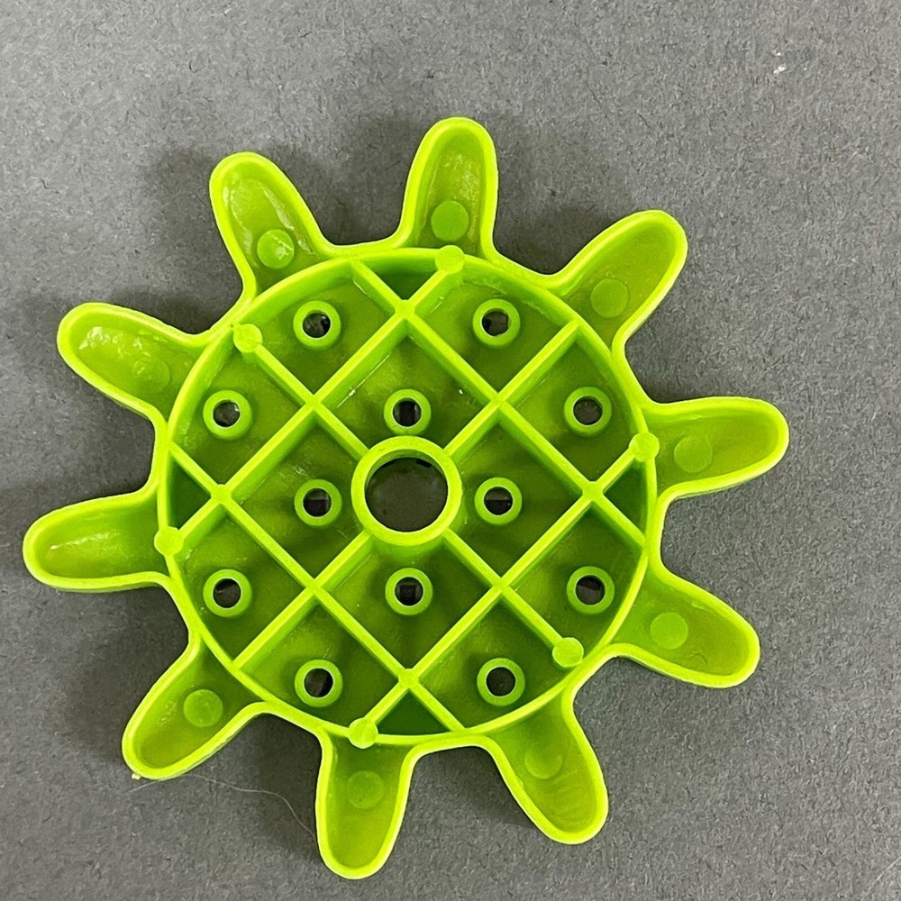 Marble Mania Replacement Part Green Black Gear #4