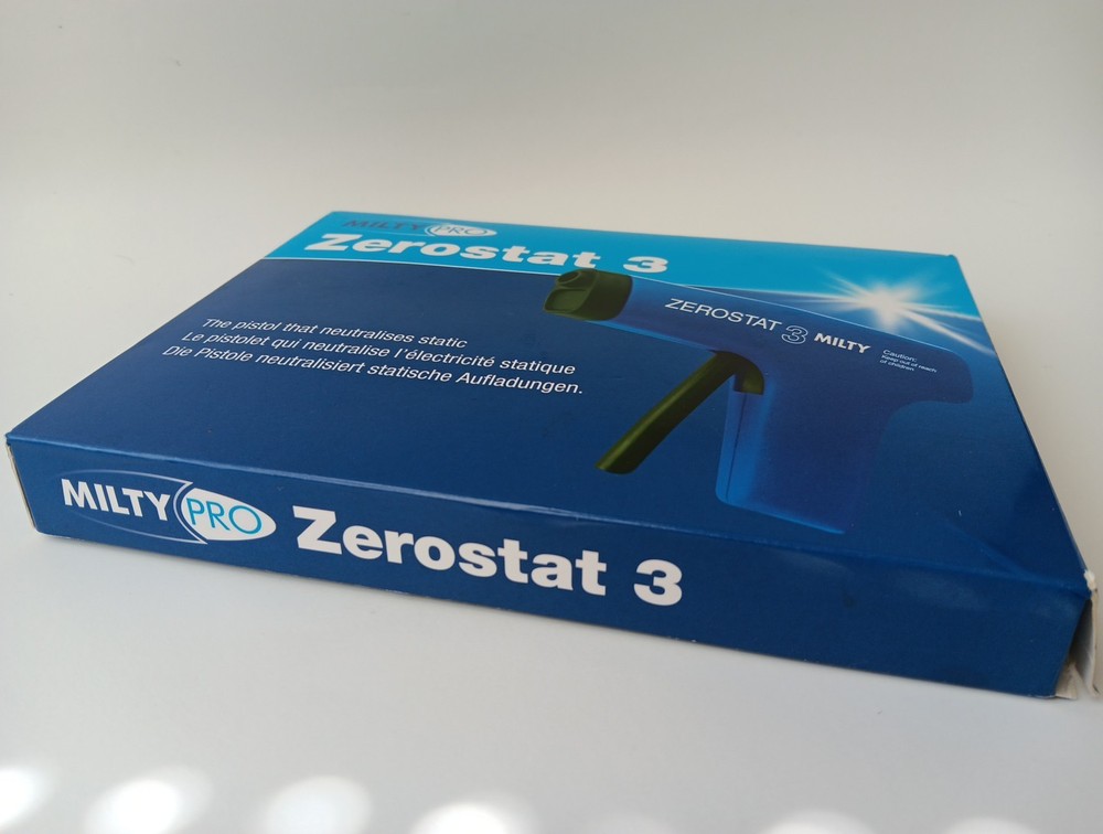 Milty Zerostat 3 Anti-Static Gun - Blue