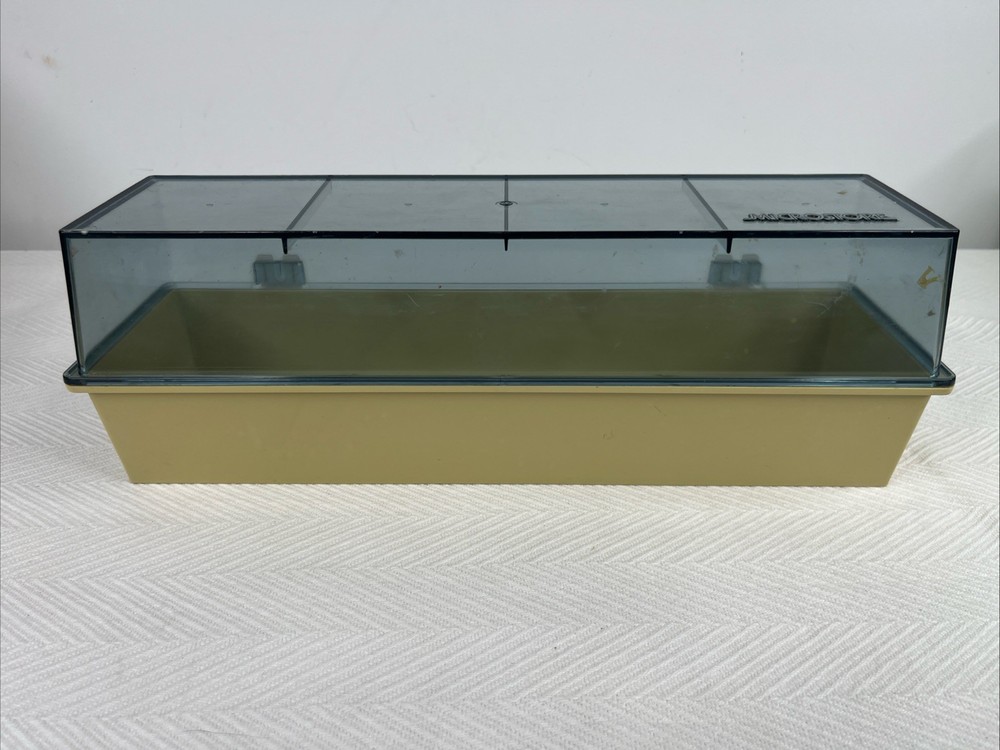 Vintage Microstore 3.5" Floppy Disk Storage