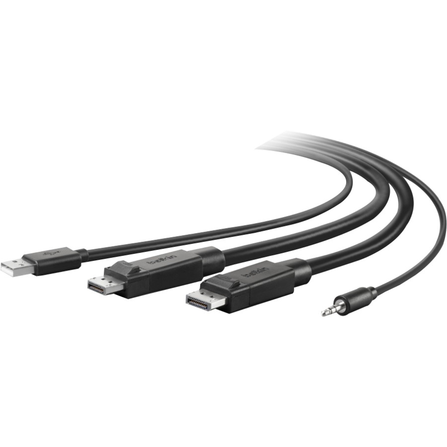 Belkin F1D9020B10T KVM Cable for KVM Switch, Computer, Server, Keyboard/Mouse