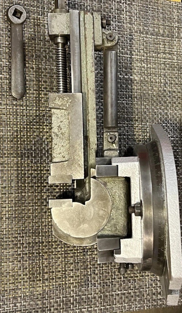 ManhattanNo. 2 Compound 3-Axis Universal Milling Grinding Angle Vise 3" Jaws