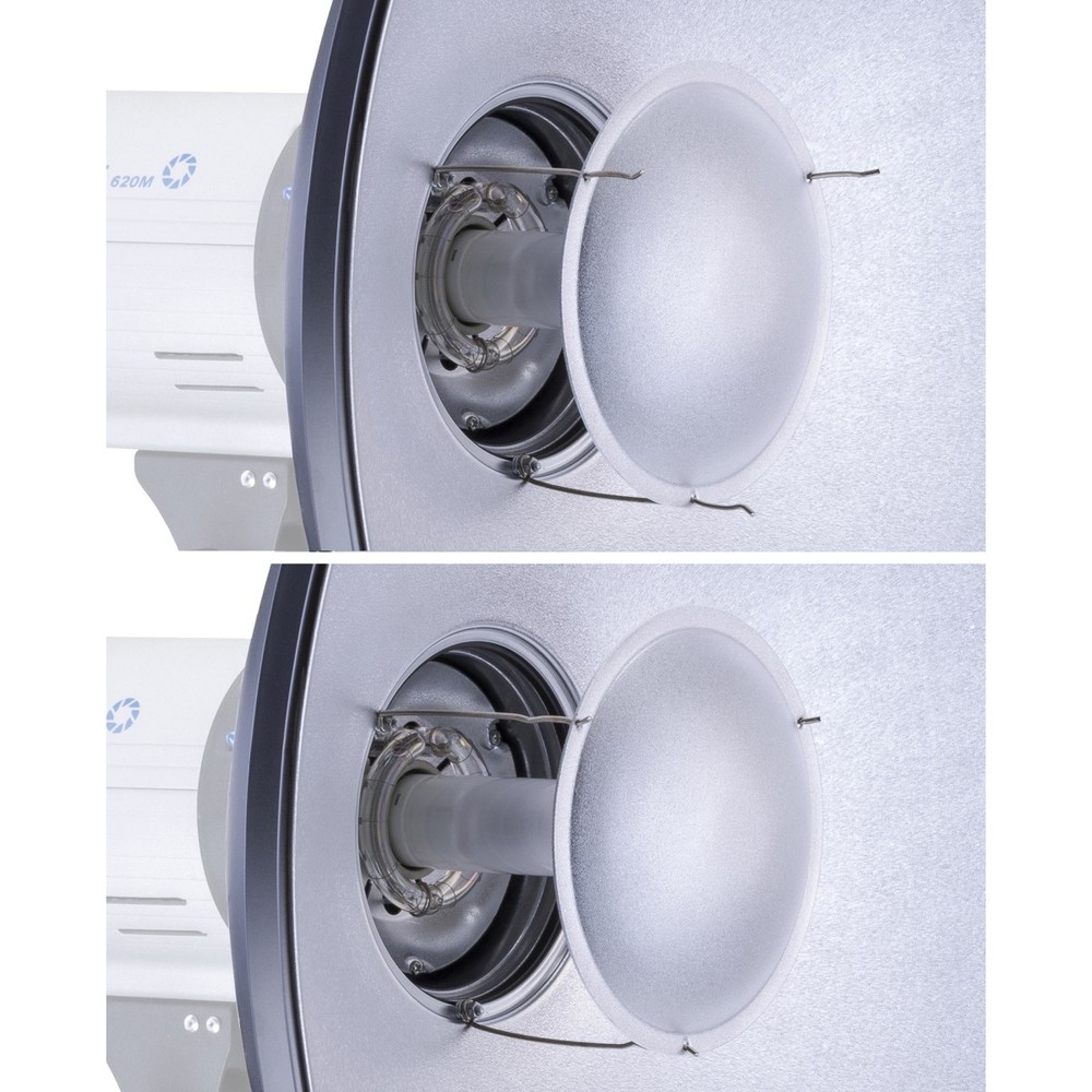 Glow 28" Silver Beauty Dish for Flashpoint Mount