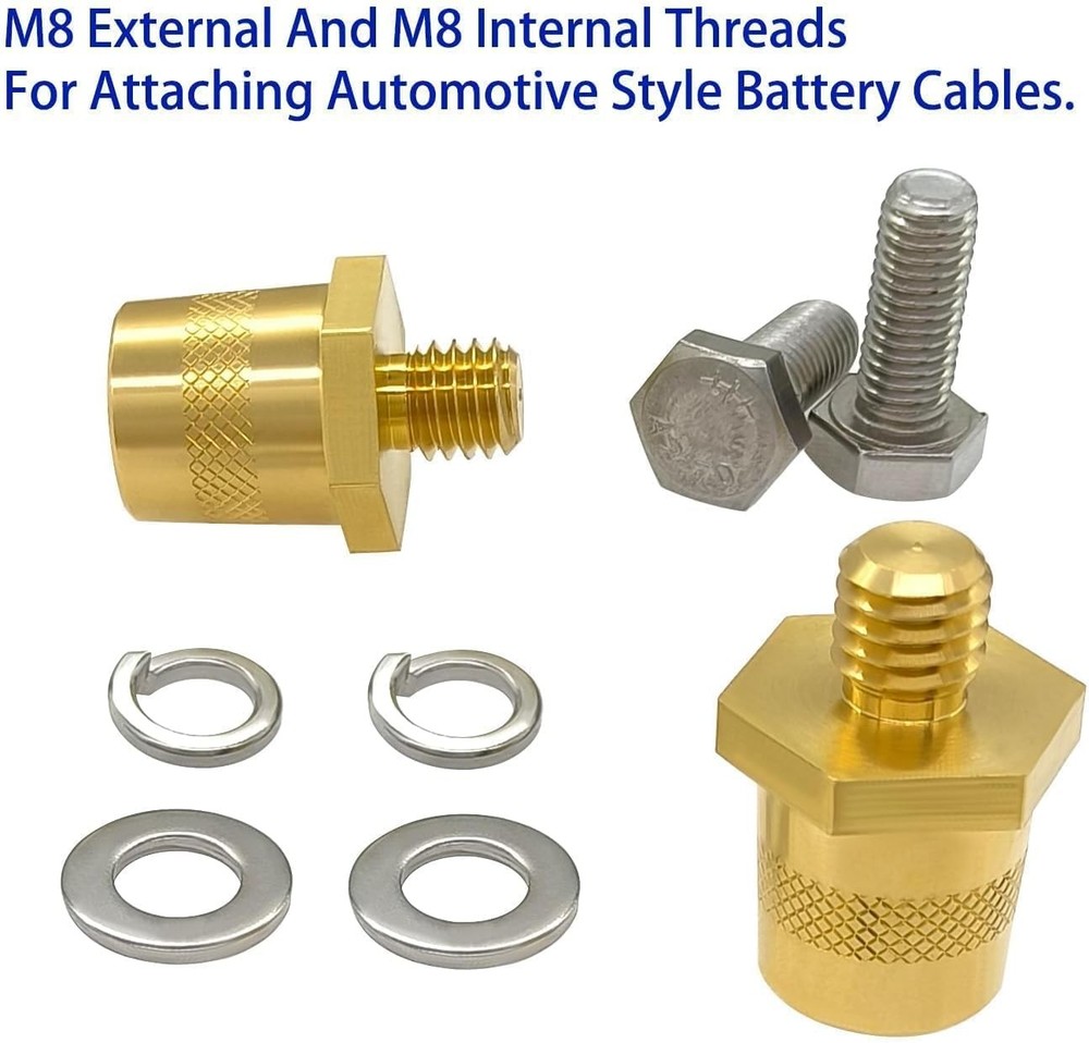 YSIL Battery Terminal Connector M8 Side Or Top Post