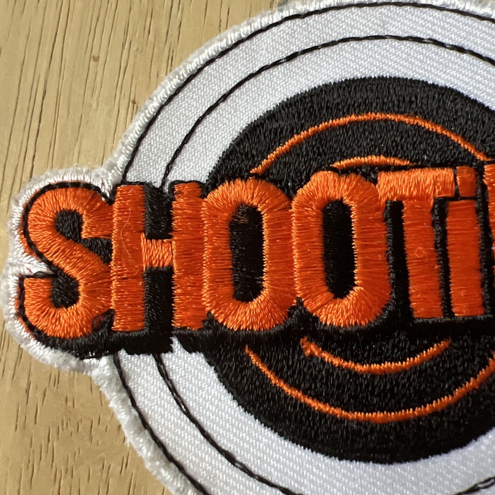 SHOOTING TIMES EMBROIDERED PATCH