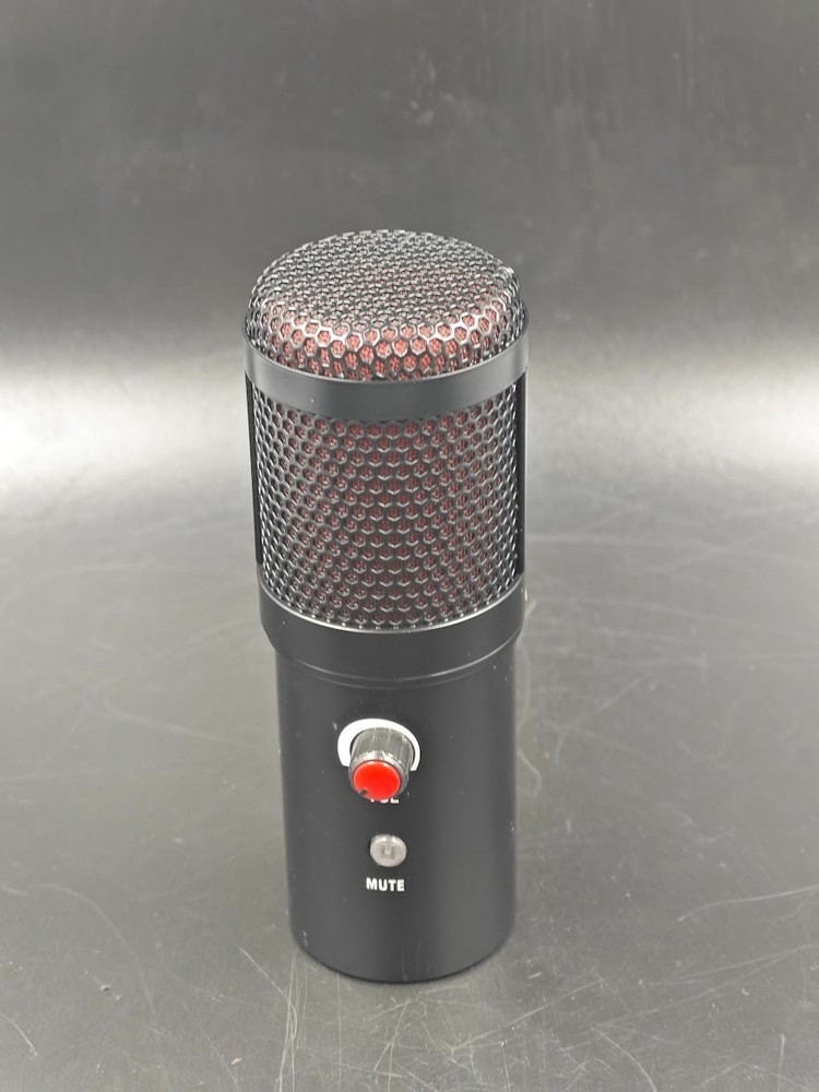 GAM-U09 RGB USB Microphone 192Khz/24Bit Black/Red Used Working