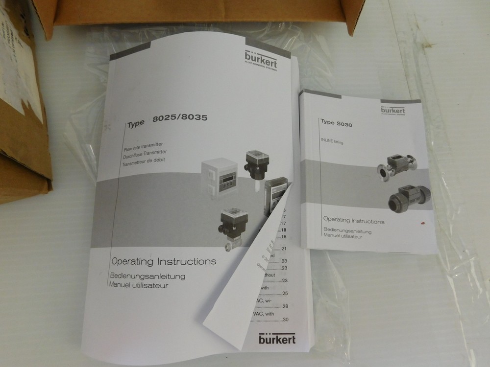 BURKERT SE35/8035 FLOW CONTROL (PQY159)