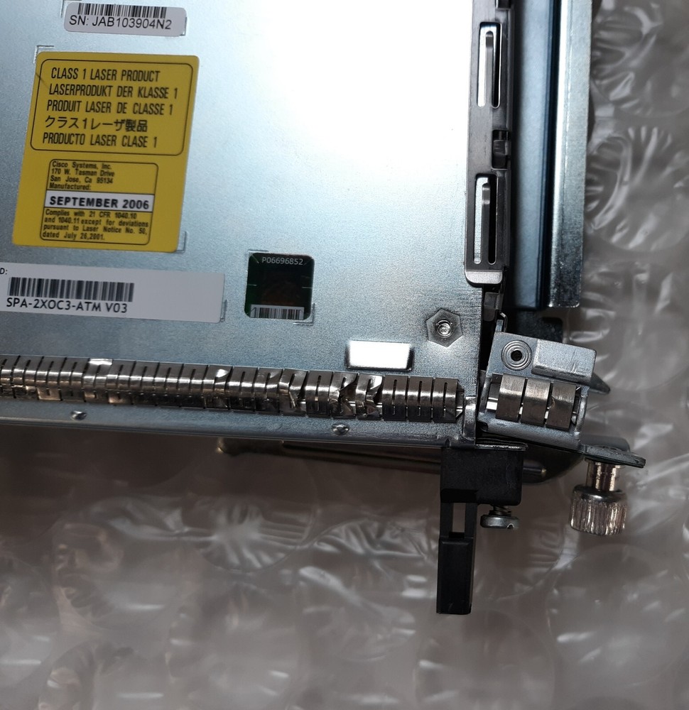 Cisco 7600-MSC-400 SPA Interface Module w/ 1x SPA-2X0C3-ATM