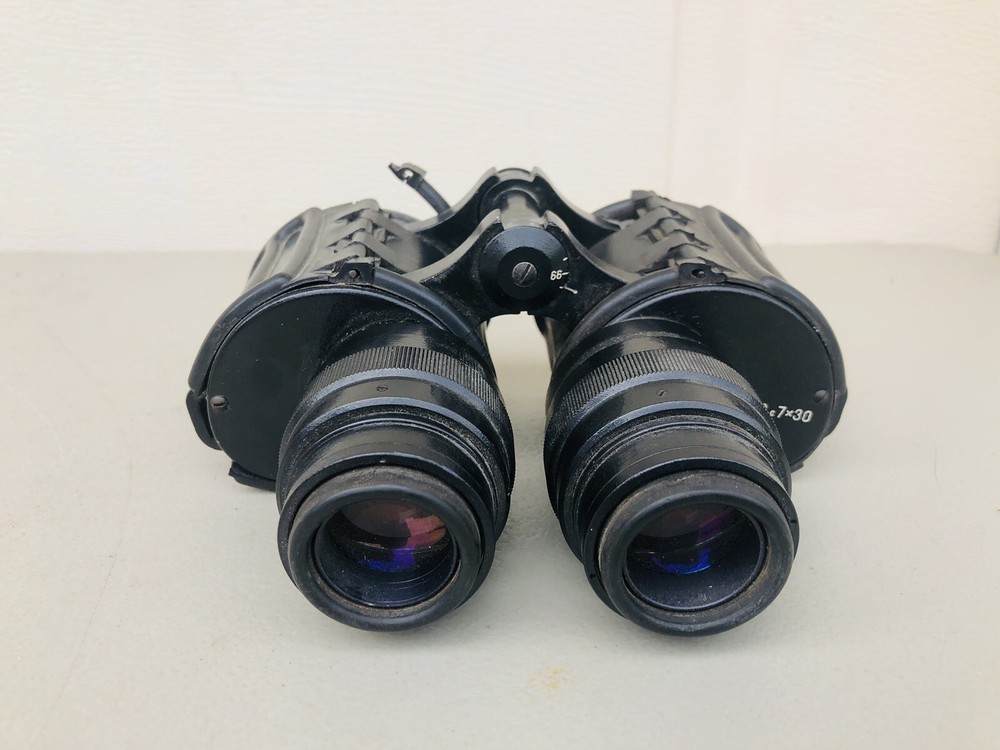 Vintage Army Rubberized Binoculars
