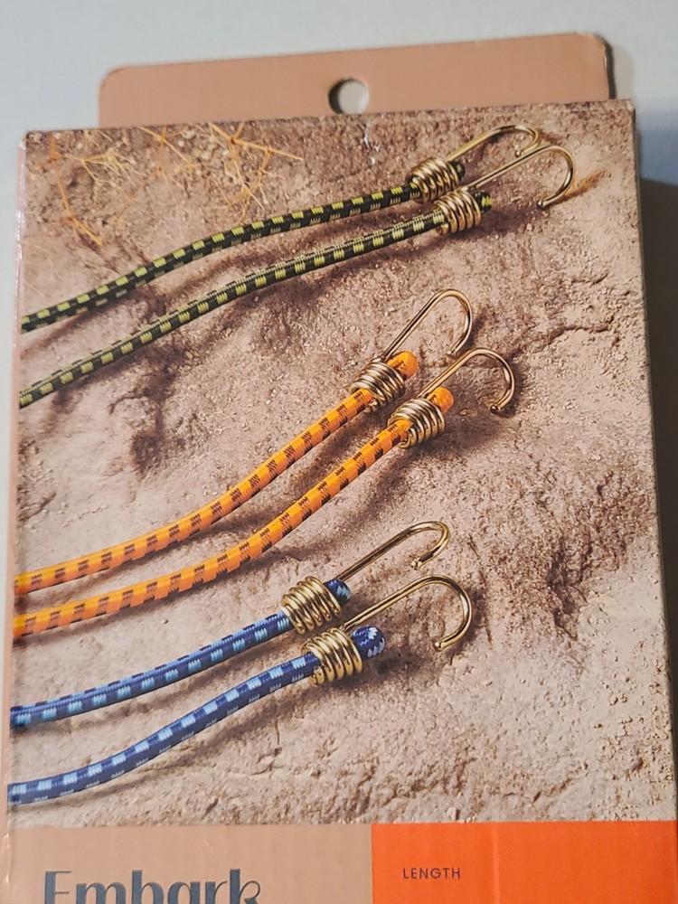 Embark Stretch Cord Set 6 Pack 3 Sizes