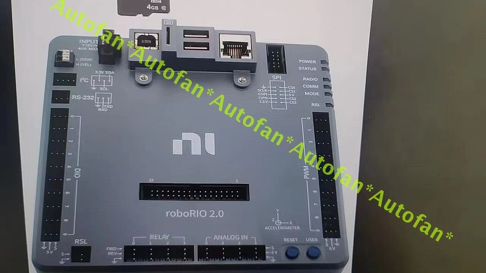 new NI roboRIO embedded controller for robotics