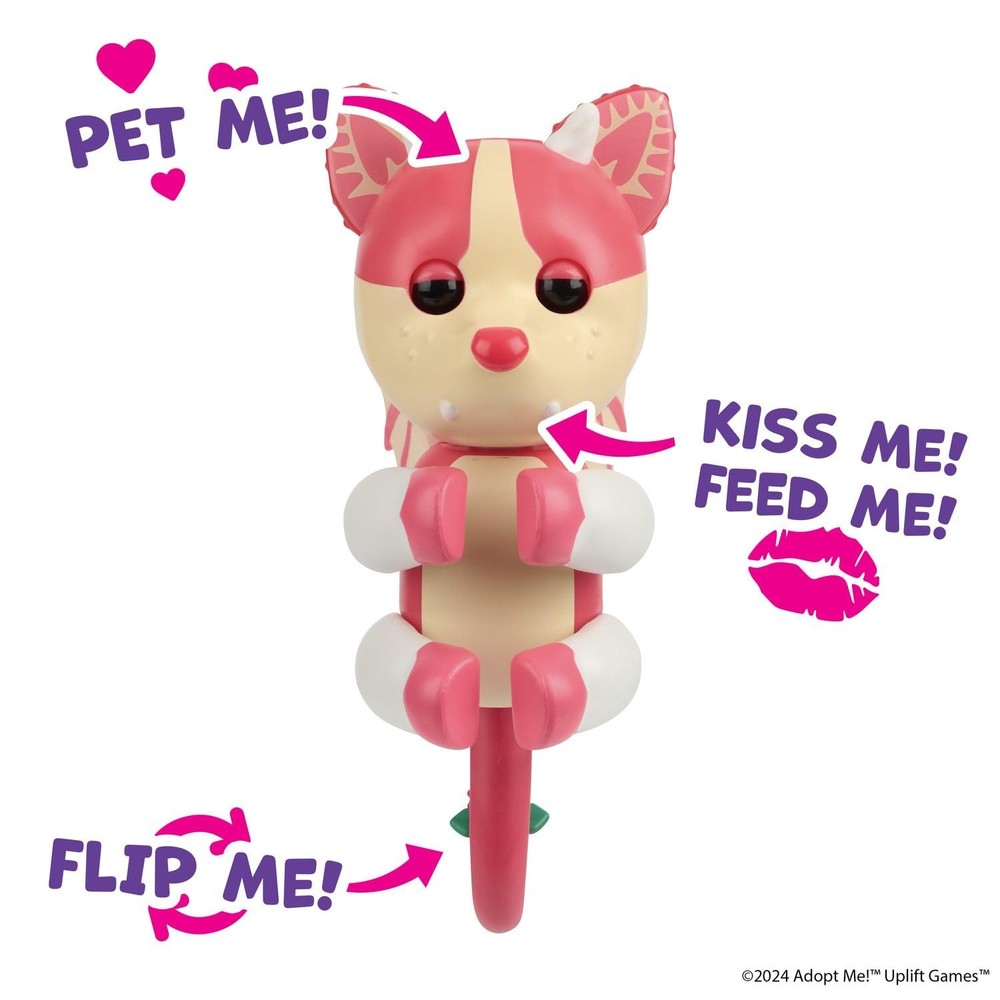 Fingerlings Adopt Me Dog + Bat Dragon 2-Pack Bundle