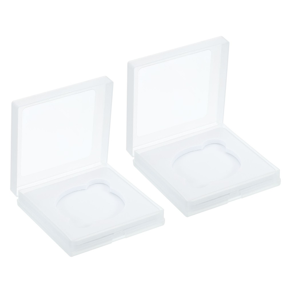 55mm Lens Filter Case, 2pcs Camera Filter Case Portable Lens Filter Box