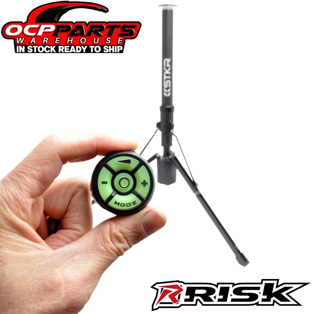 NEW! Risk Racing FLi Over-Lander 10' Telescoping LED Light with Wireless Remote