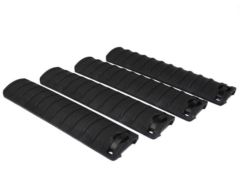 HOT Sale 4pcs/Set Tactical Rail Cover Protector 20mm Weaver Picatinny Rail Panel