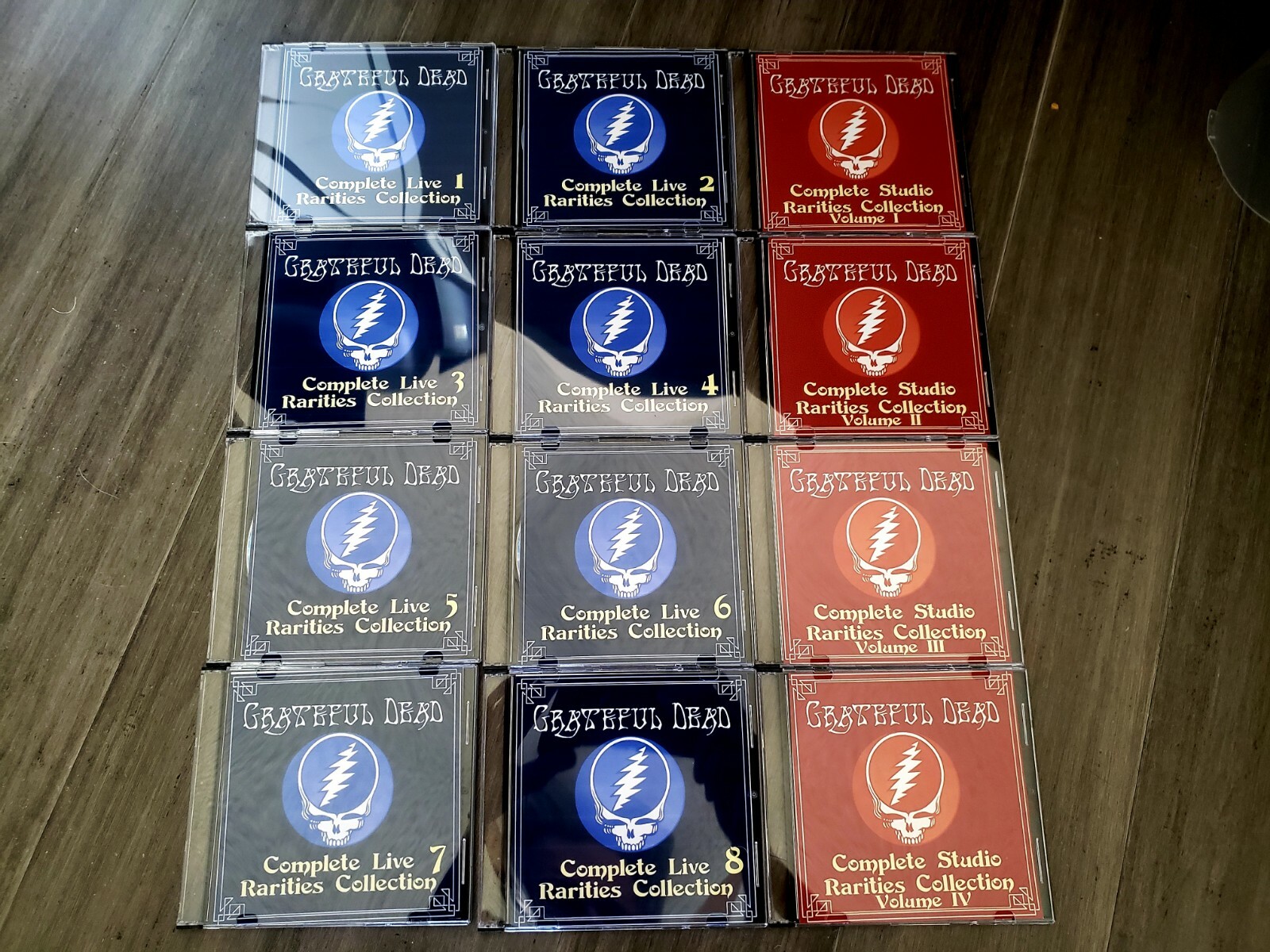 GRATEFUL DEAD 12 CDs COMPLETE LIVE & STUDIO RARITIES COLLECTIONS