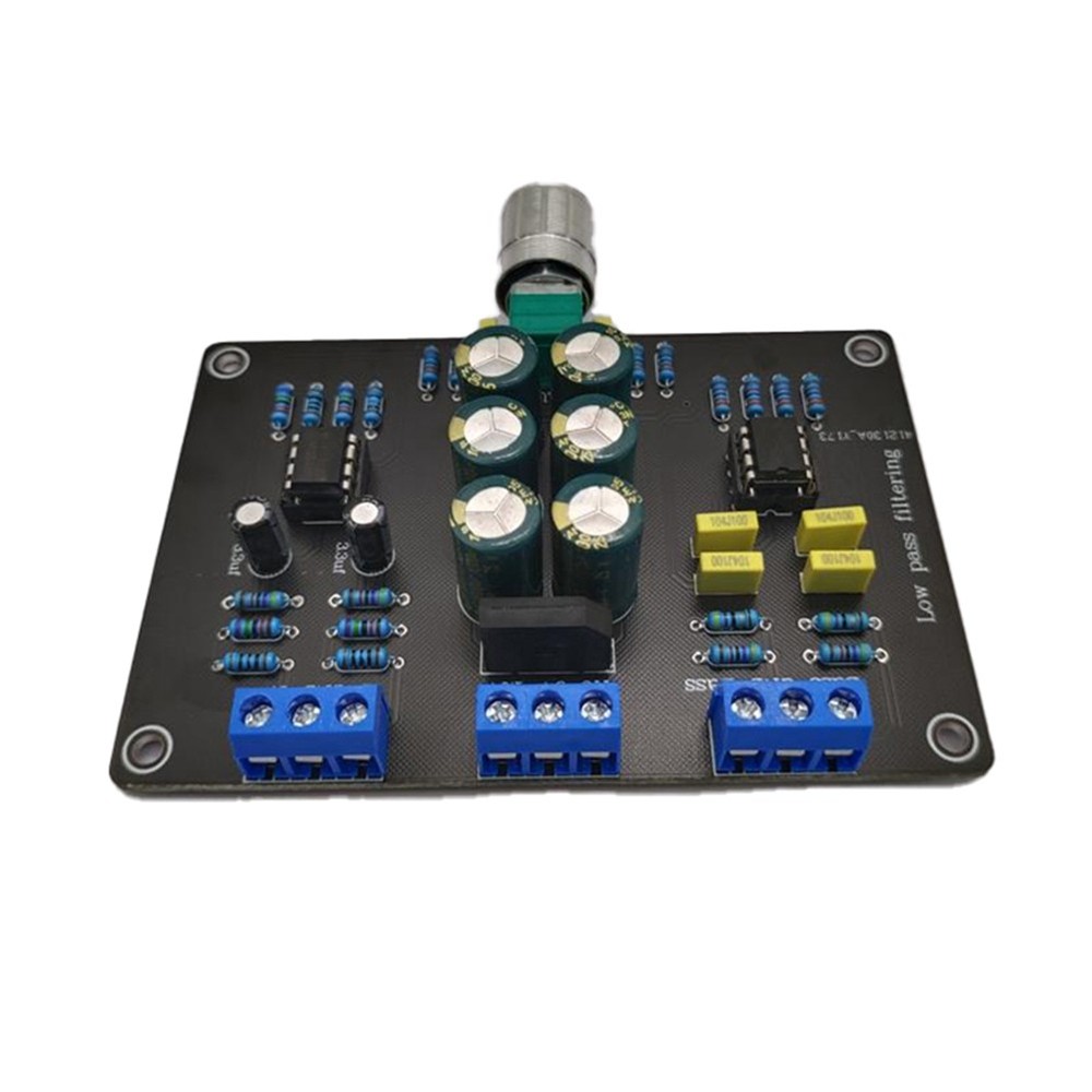 2 Way Subwoofer Frequency Divider Board Electronic Low-Pass  Crossover2402