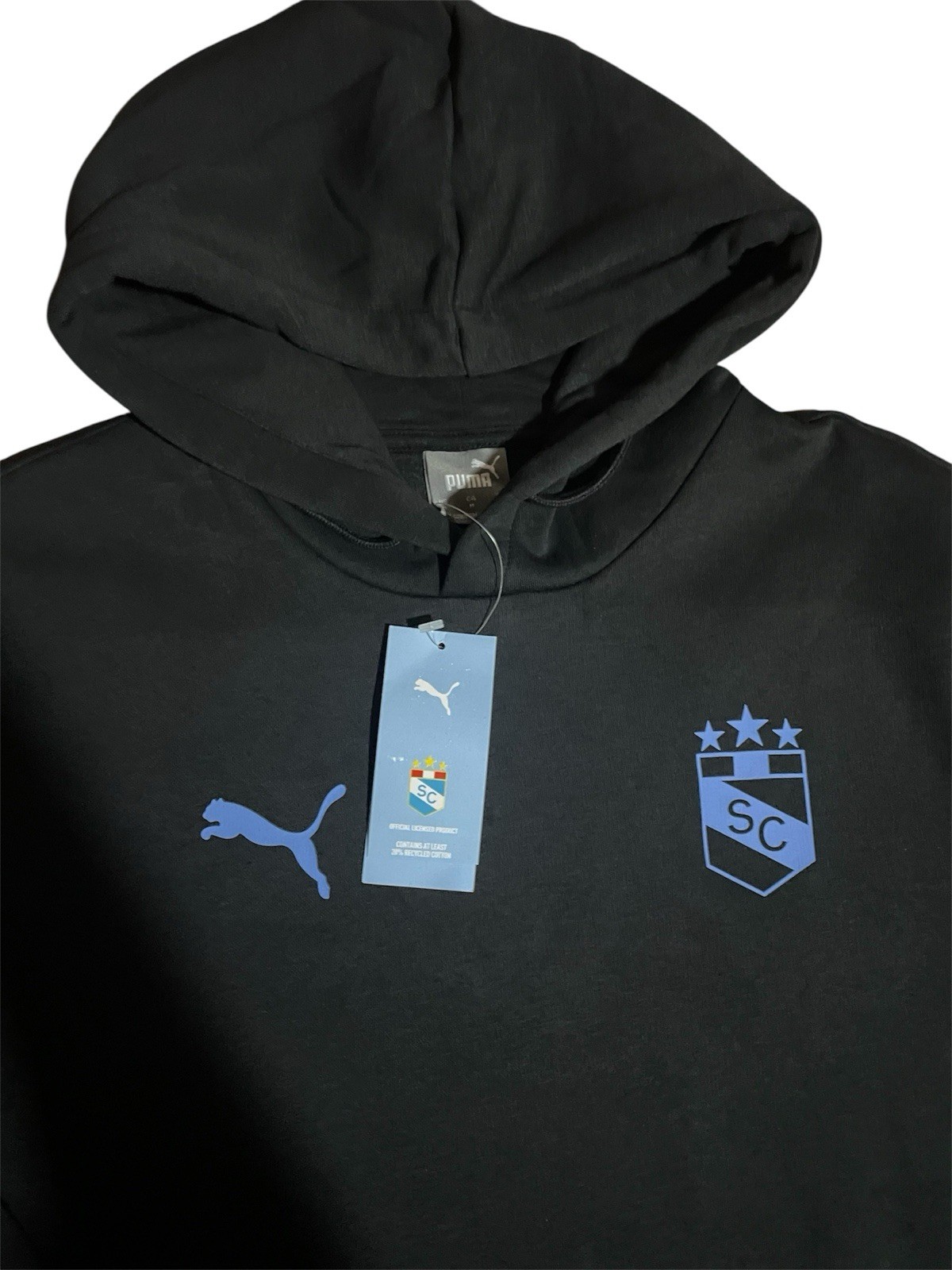 PUMA POLERA CON CAPUCHA FUTBOL SPORTING CRISTAL PERU