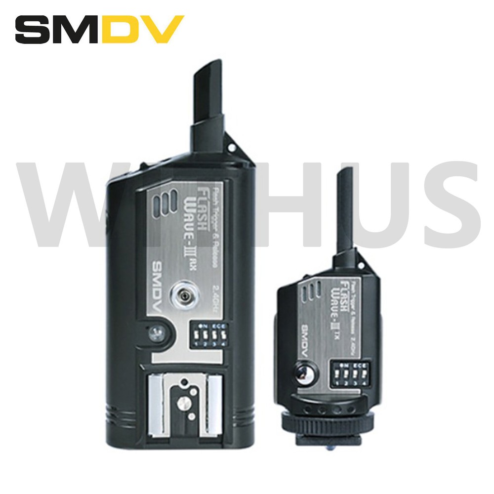 SMDV FlashWave III Wireless Remote Flash Trigger & Shutter Release kit Set Fedex